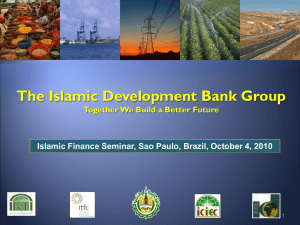 The Islamic Development Bank Group