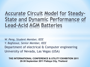 Accurate Circuit Model for Steady-State and Dynamic Performance