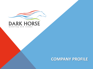 networking services - Dark Horse Technologies Pvt Ltd
