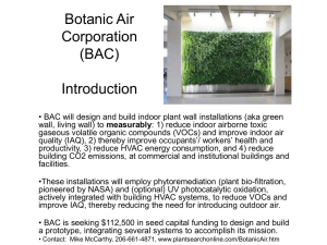 Botanic Air Corporation Introduction/History