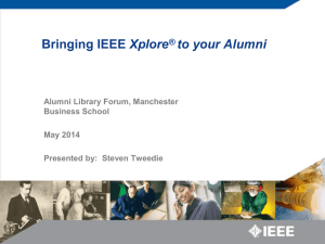 Content Online Announcement on IEEE Alumni Deal