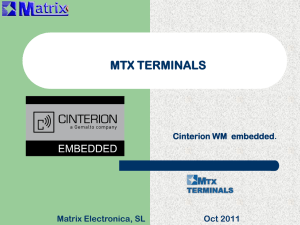 MTX TERMINALS