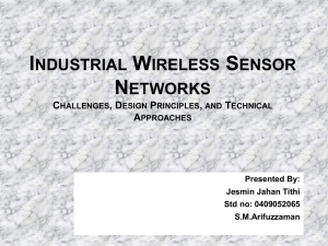 Industrial Wireless Sensor Networks_ Challenges, Design Principles