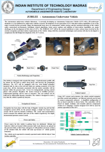 Trajectory control and Station Keeping of Under Actuated AUV