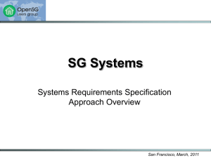 SG Systems - Boot Camp - SRS Overview with AMI