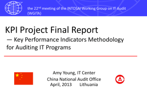 KPI Project final report