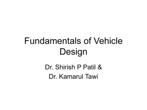 Fundamentals of Vehicle