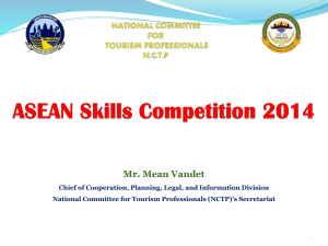 Background of ASEAN Skills Competition