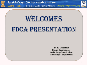 Food & Drug Control Administration