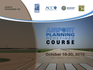 Getting the Big Picture—Types and Roles of Airport Planning