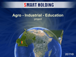 Agro - Industrial - Education