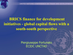 BRICS finance for development initiatives