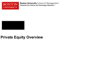 Private Equity Overview