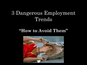 3 Dangerous Business Trends