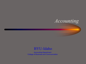 Accounting - Brigham Young University