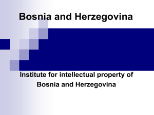 Institute for Intellectual Property Bosnia and Herzegovina