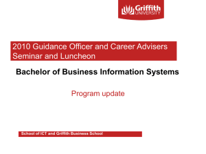 Bachelor of Business Information Systems
