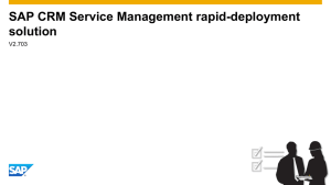 Service Order Management