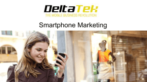 smartphone - the mobile marketing platform
