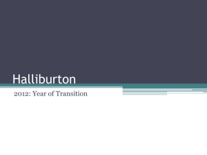 Halliburton (HAL)