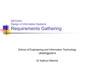 03_Requirements - School of Engineering and Information