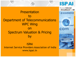 telecom policy and regulation in india