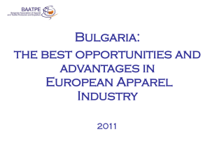 Bulgaria - best opportunities and advantages for the European
