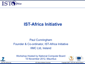 Introduction to IST-Africa