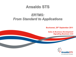 Ansaldo STS ERTMS