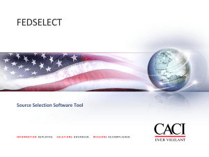Take the FedSelect PowerPoint Tour