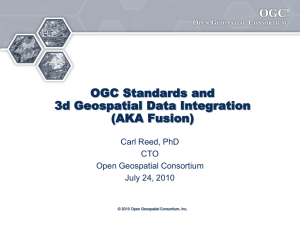 OGC Portal - Open Geospatial Consortium