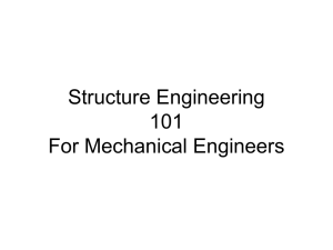 The Proper Care and Feeding of your structural Engineer