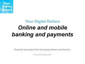 Online and Mobile Banking Slides