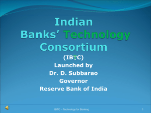 India Banks` Technology Consortium