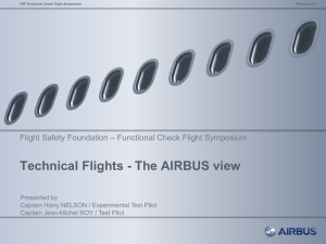 Technical Flights - Flight Safety Foundation