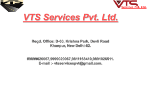 - VTS Services Pvt. Ltd.