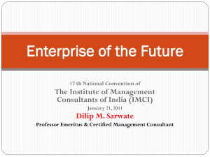 Enterprise of the Future IMCI