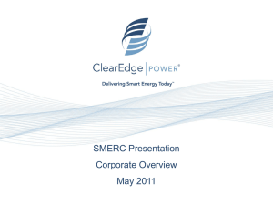 ClearEdge Power - UCLA Smart Grid Energy Research Center
