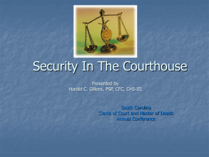 Session 1: Title - Quintech Security Consultants Inc