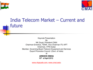 India Telecom Market Current and future