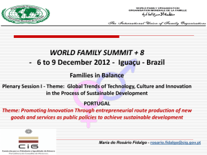 the Presentation - World Family Organization