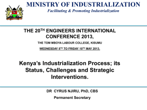 - The Institution of Engineers of Kenya