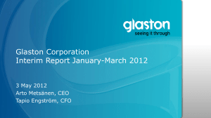 Interim report Q1/2012