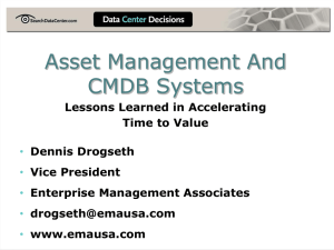 Asset Management And CMDB Systems