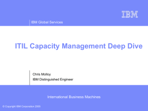 ITIL Capacity Management Deep Dive