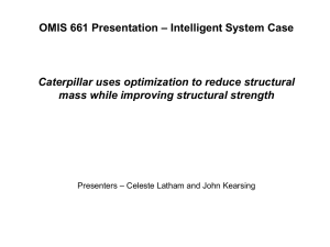 Intelligent Systems Case Presentation: Group 5
