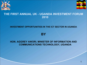 Developments in the ICT sector