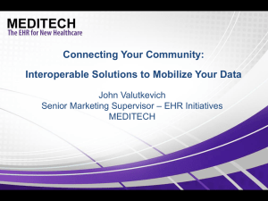 Optimizing Data Exchange with MEDITECH`s Interoperability Solutions
