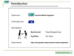 CMI PRESENTATION VER 4.0 - customer-master