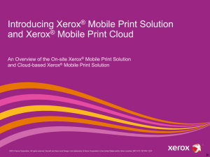 Mobile Print Cloud / Solution